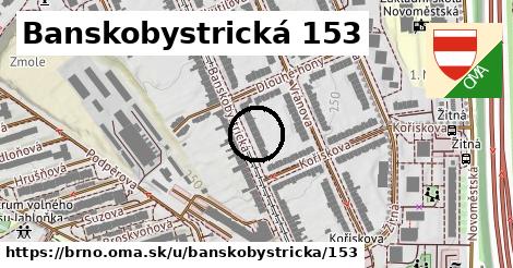 Banskobystrická 153, Brno