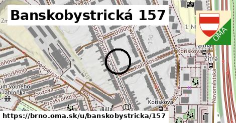 Banskobystrická 157, Brno