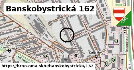 Banskobystrická 162, Brno
