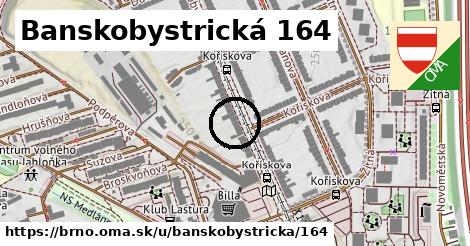 Banskobystrická 164, Brno