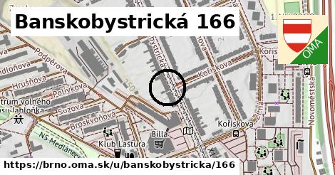 Banskobystrická 166, Brno