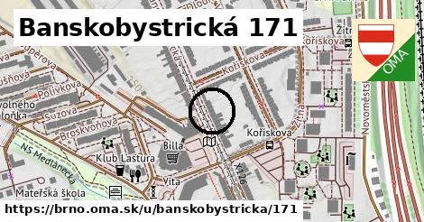 Banskobystrická 171, Brno