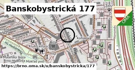Banskobystrická 177, Brno
