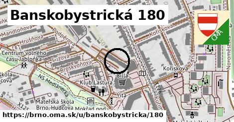 Banskobystrická 180, Brno