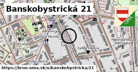 Banskobystrická 21, Brno