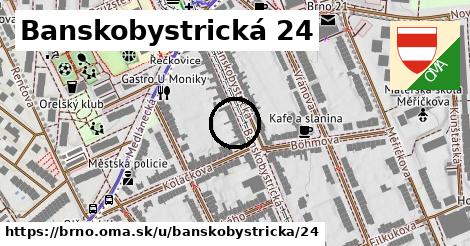 Banskobystrická 24, Brno