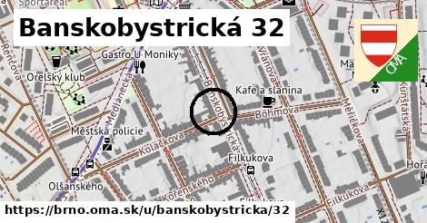 Banskobystrická 32, Brno