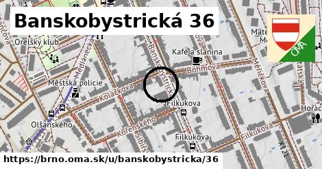 Banskobystrická 36, Brno