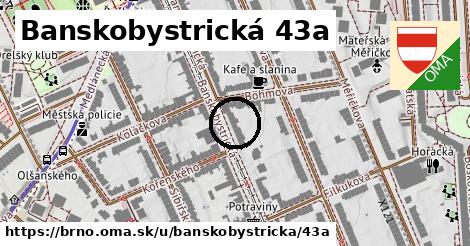 Banskobystrická 43a, Brno