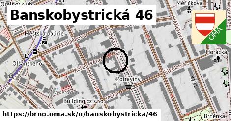Banskobystrická 46, Brno