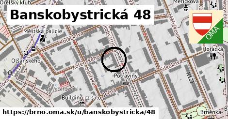 Banskobystrická 48, Brno