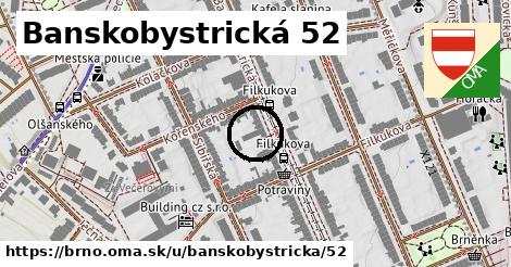 Banskobystrická 52, Brno