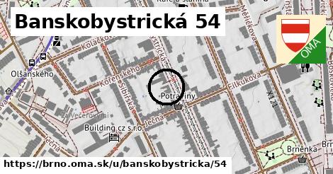 Banskobystrická 54, Brno