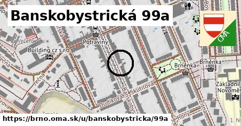 Banskobystrická 99a, Brno