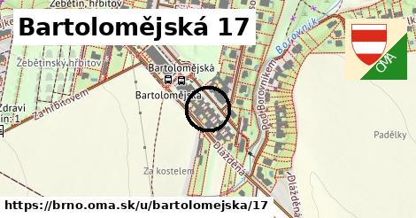 Bartolomějská 17, Brno