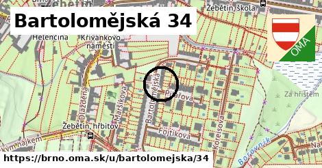 Bartolomějská 34, Brno