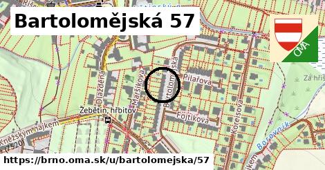 Bartolomějská 57, Brno