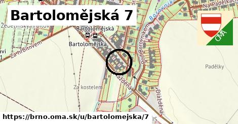 Bartolomějská 7, Brno