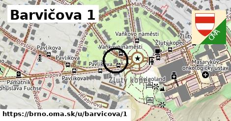 Barvičova 1, Brno