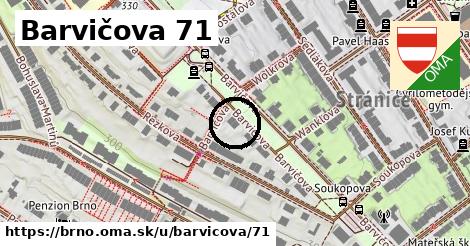 Barvičova 71, Brno