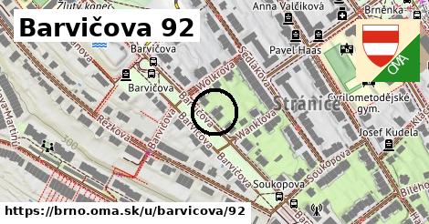 Barvičova 92, Brno