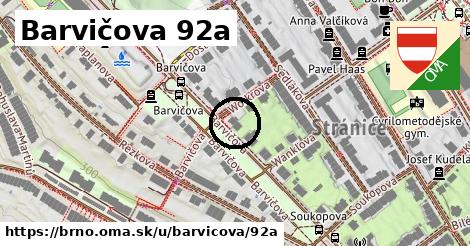 Barvičova 92a, Brno