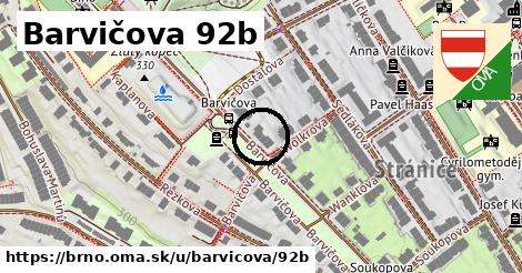 Barvičova 92b, Brno