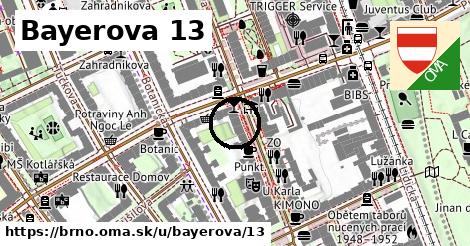 Bayerova 13, Brno