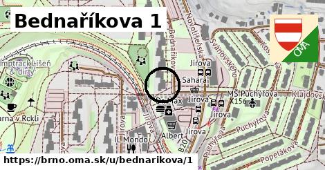 Bednaříkova 1, Brno