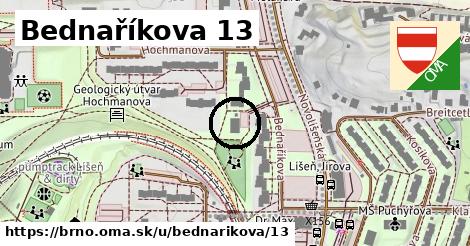 Bednaříkova 13, Brno