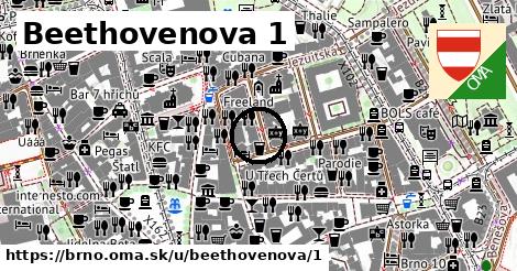 Beethovenova 1, Brno