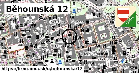 Běhounská 12, Brno