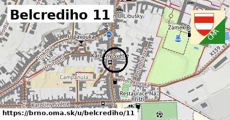 Belcrediho 11, Brno