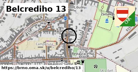 Belcrediho 13, Brno