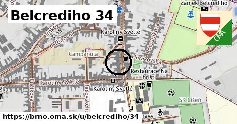 Belcrediho 34, Brno