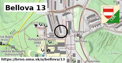 Bellova 13, Brno