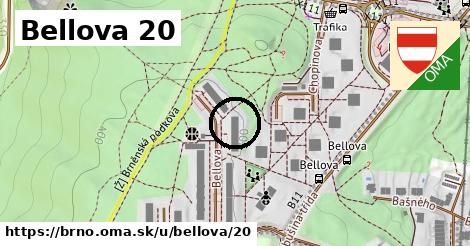 Bellova 20, Brno