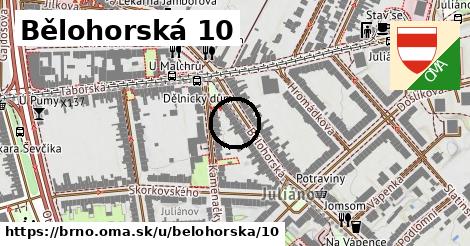 Bělohorská 10, Brno