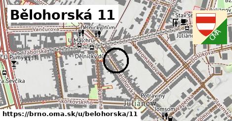 Bělohorská 11, Brno