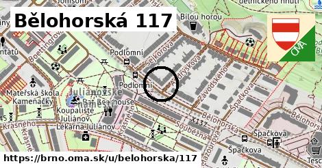 Bělohorská 117, Brno