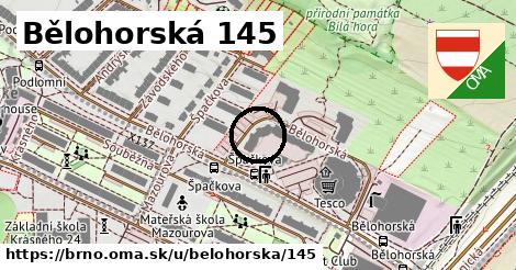 Bělohorská 145, Brno