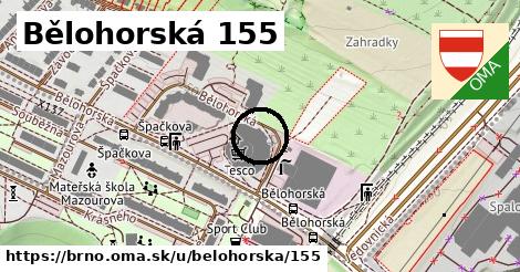 Bělohorská 155, Brno