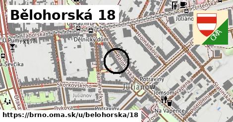 Bělohorská 18, Brno