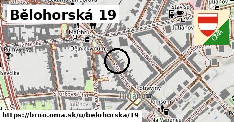 Bělohorská 19, Brno