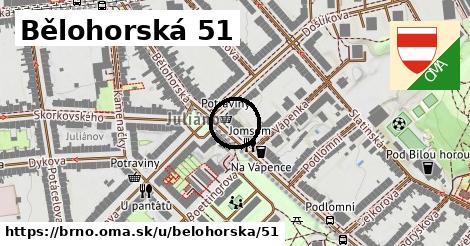 Bělohorská 51, Brno