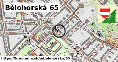 Bělohorská 65, Brno