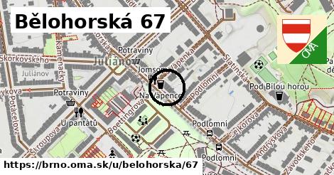 Bělohorská 67, Brno