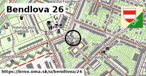 Bendlova 26, Brno