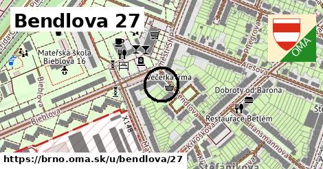 Bendlova 27, Brno