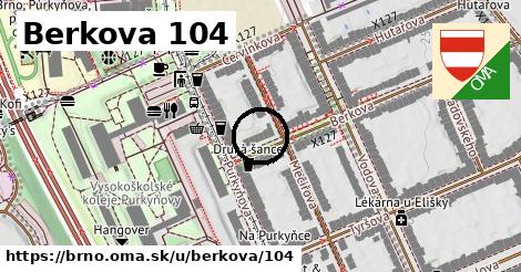 Berkova 104, Brno